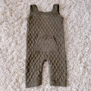 Kate Quinn quilted overalls